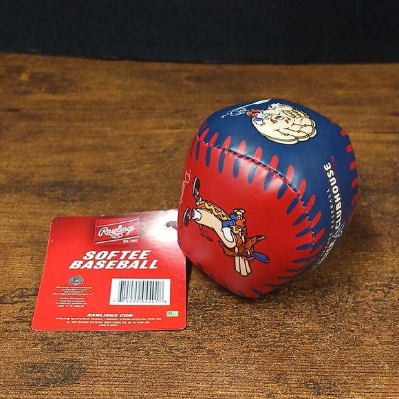 Rawlings Minor League Baseball Character Clubhouse, Diggety, Catch, Soft, 2017 - Picture 4 of 4